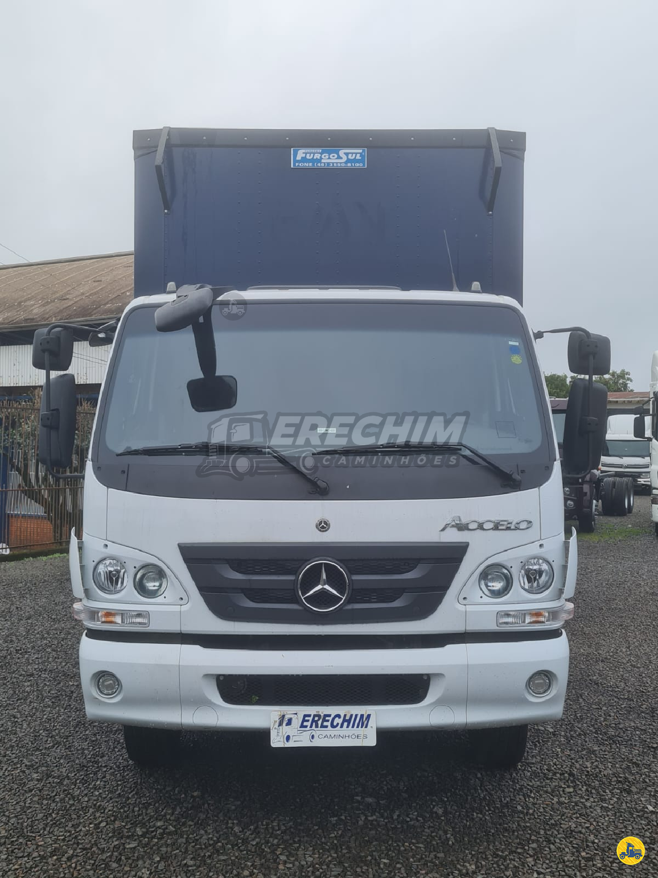 CAMINHAO MERCEDES-BENZ MB 1317 Baú Sider 3/4 6x2 Erechim Caminhões ERECHIM RIO GRANDE DO SUL RS